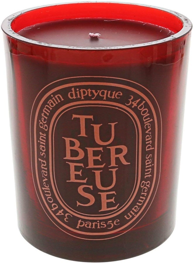 Diptyque Red Tubereuse Candle, Black, 10.2 Oz - Image 1
