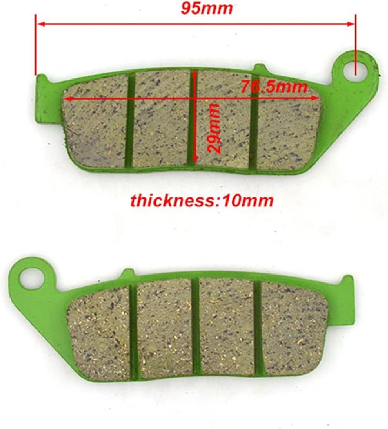 MKVAXR Motorcycle Brake Pads for CM125 125cc - Image 2