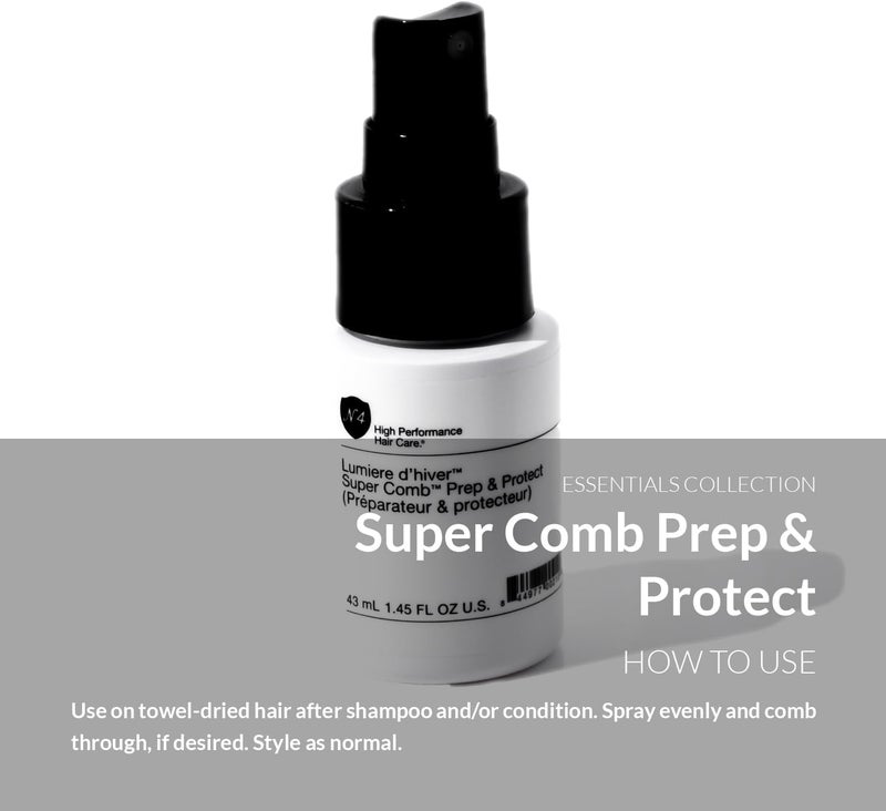Number 4 Lumiere d'hiver Super Comb Prep & Protect - Leave-In Conditioner Spray, 1.5 fl. oz. - Image 3