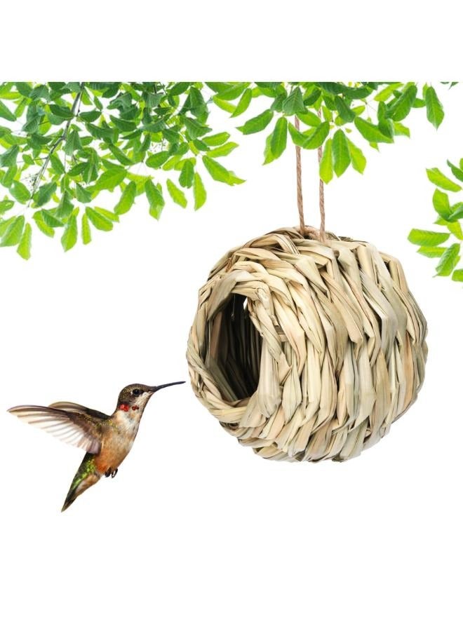 Generic Braided Spherical Bird Hut and Humming Bird Houses Nest  - Image 1
