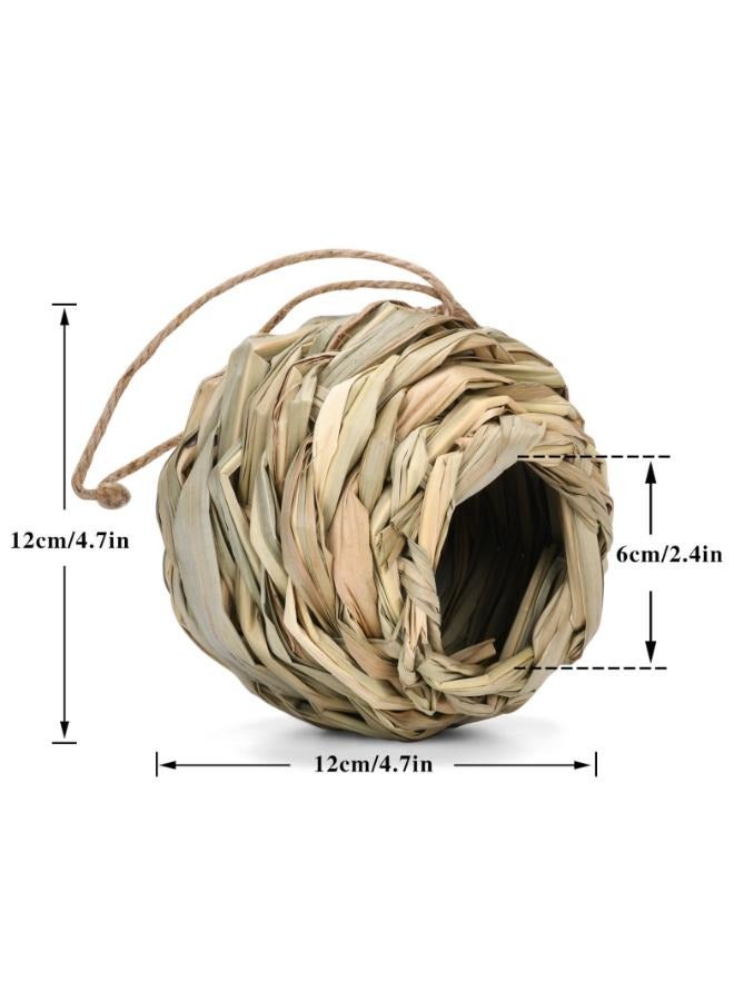 Generic Braided Spherical Bird Hut and Humming Bird Houses Nest  - Image 2