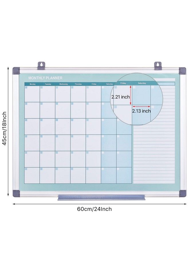 MAKELLO Magnetic Dry Erase Calender Whiteboard Monthly For Home Bedroom Office Classroom 24X18 Inches - Image 4