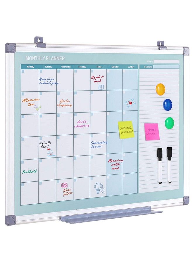 MAKELLO Magnetic Dry Erase Calender Whiteboard Monthly For Home Bedroom Office Classroom 24X18 Inches - Image 2
