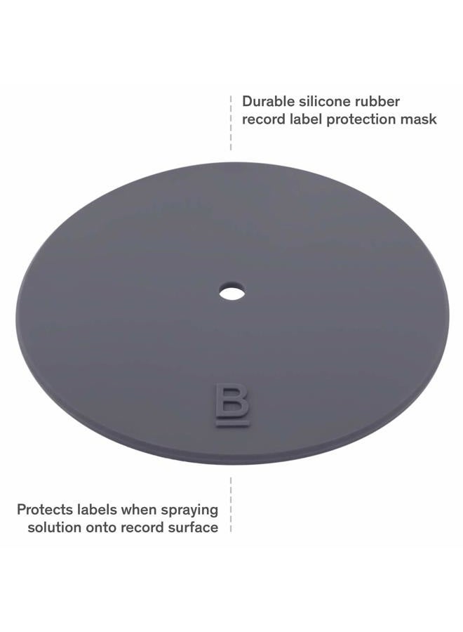 Boundless Audio Record Cleaning Solution - 6.75oz Vinyl Record Cleaner Fluid & Vinyl Cleaner Cloth & Record Label Protector - Image 4