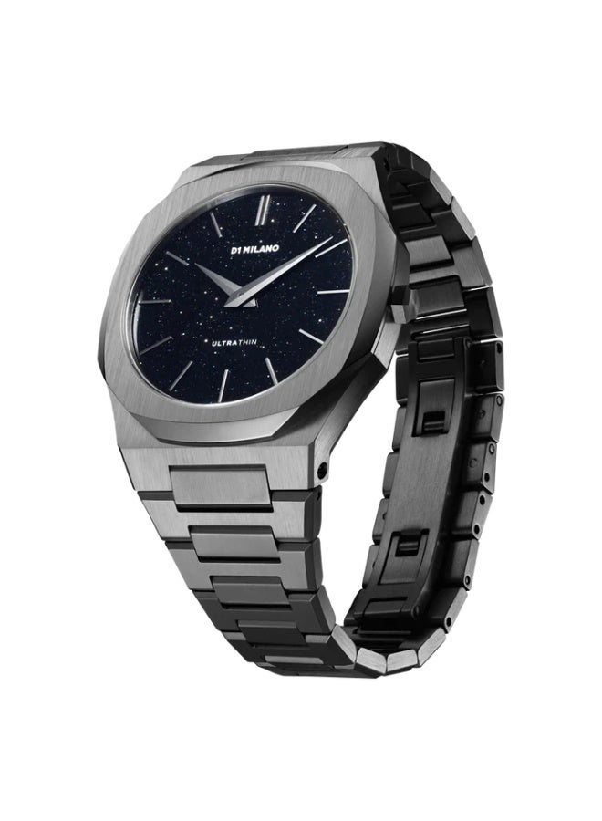 دي وان ميلانو شاهد ساعة D1 Milano Man in Steel UTBJ29  40mm - Image 3