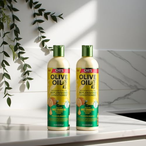 ORS Olive Oil Strengthen and Nourish Replenishing Conditioner 12.25 Ounce (Pack of 2) - Image 3