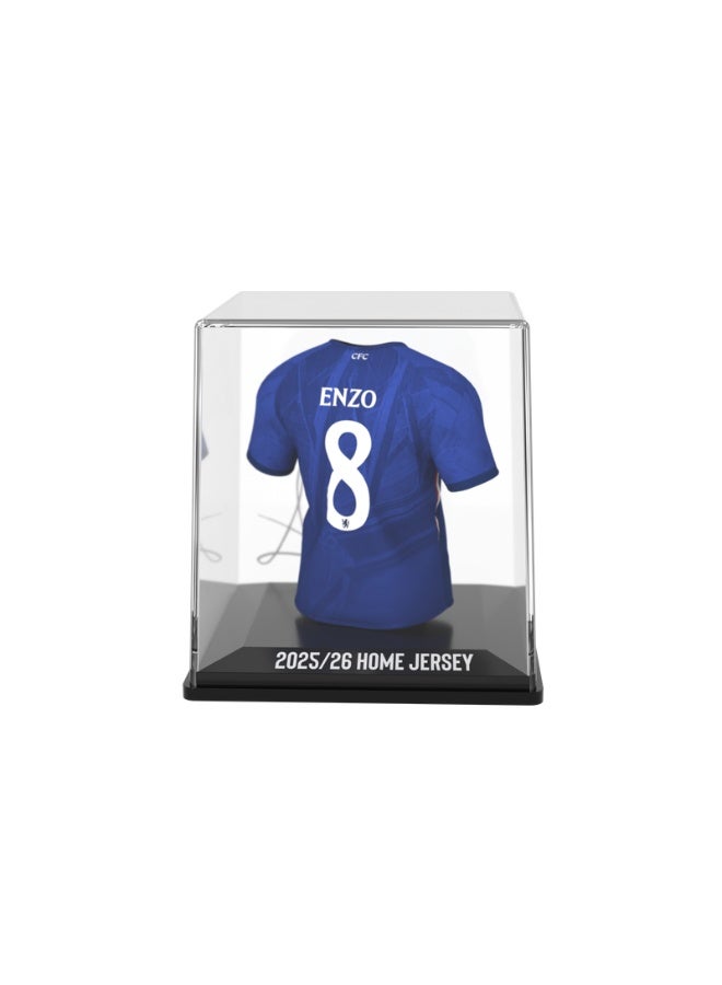 Splink - Enzo Fernandes  ( Chelsea ) - Home 25/26 Jersey Display Case, Official Licensed Collectible - Image 4