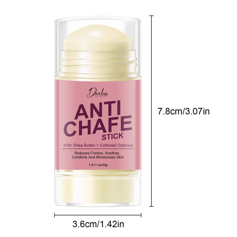 Danliss Shea Butter Oatmeal Anti-friction Solid Stick 40g Soothing Moisturizing Anti-friction Body Cream - Image 5