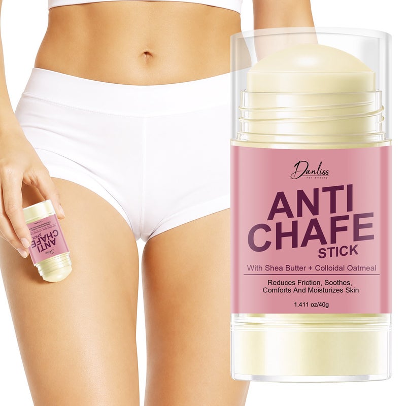 Danliss Shea Butter Oatmeal Anti-friction Solid Stick 40g Soothing Moisturizing Anti-friction Body Cream - Image 1