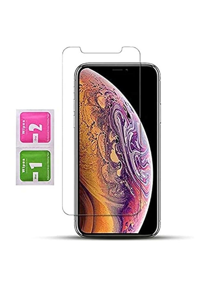 جي تيك واقي شاشة لهاتف آيفون 11 وآيفون XR زجاج مقوى شفاف 2.5D 9H مضاد للخدش والفقاعات - Image 2