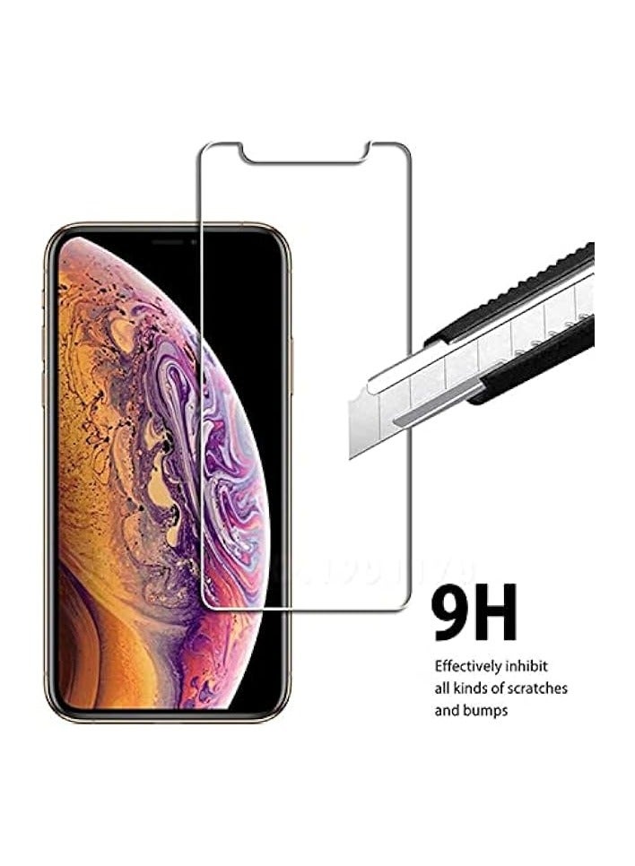 جي تيك واقي شاشة لهاتف آيفون 11 وآيفون XR زجاج مقوى شفاف 2.5D 9H مضاد للخدش والفقاعات - Image 4