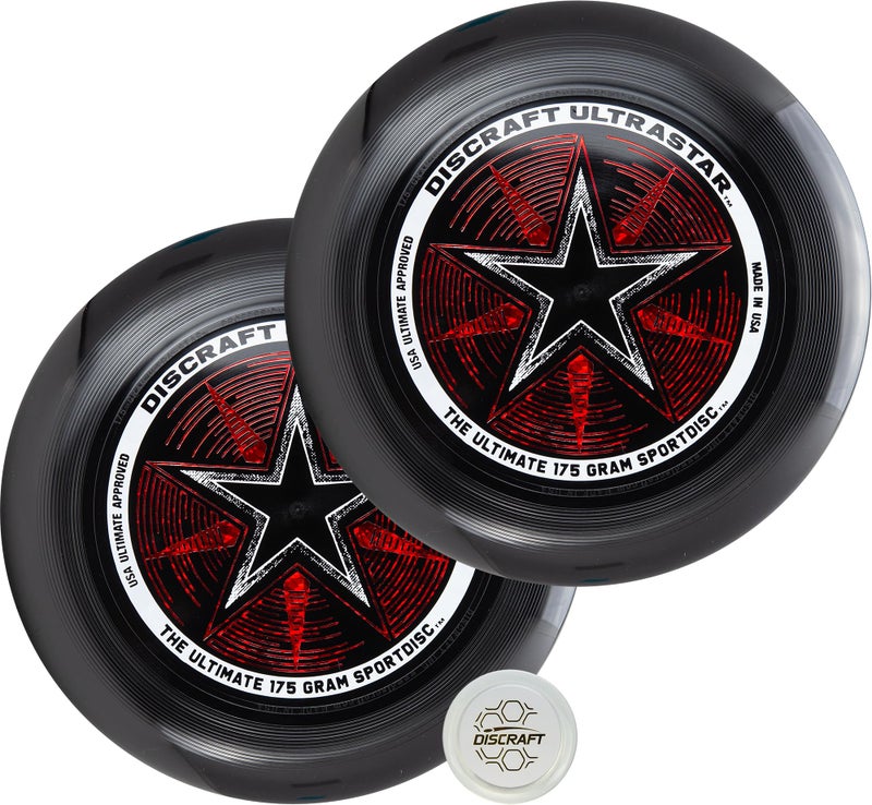 Discraft Ultrastar Sportdisc 175g Stock Ultimate Frisbee Sport Flying Disc Black - Image 3
