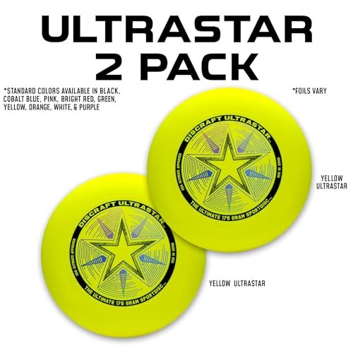 Discraft Ultrastar Sportdisc 175g Stock Ultimate Frisbee Sport Flying Disc Black - Image 2