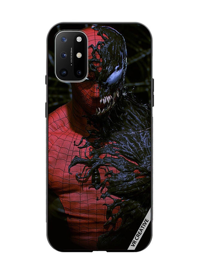 VR CREATIVE Protective Case Cover For OnePlus 8T Spiderman Design Multicolour - Image 1