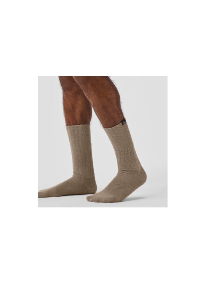 alo alo Yoga 3-piece unisex socks Soft breathable knit sports All-in-one Super thick stack wear socks - Image 2