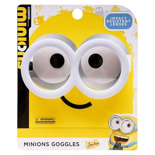 Sun-Staches Official Minion Goggles | Minions Costume Accessory | UV400 | One Size Fits Most - Image 5