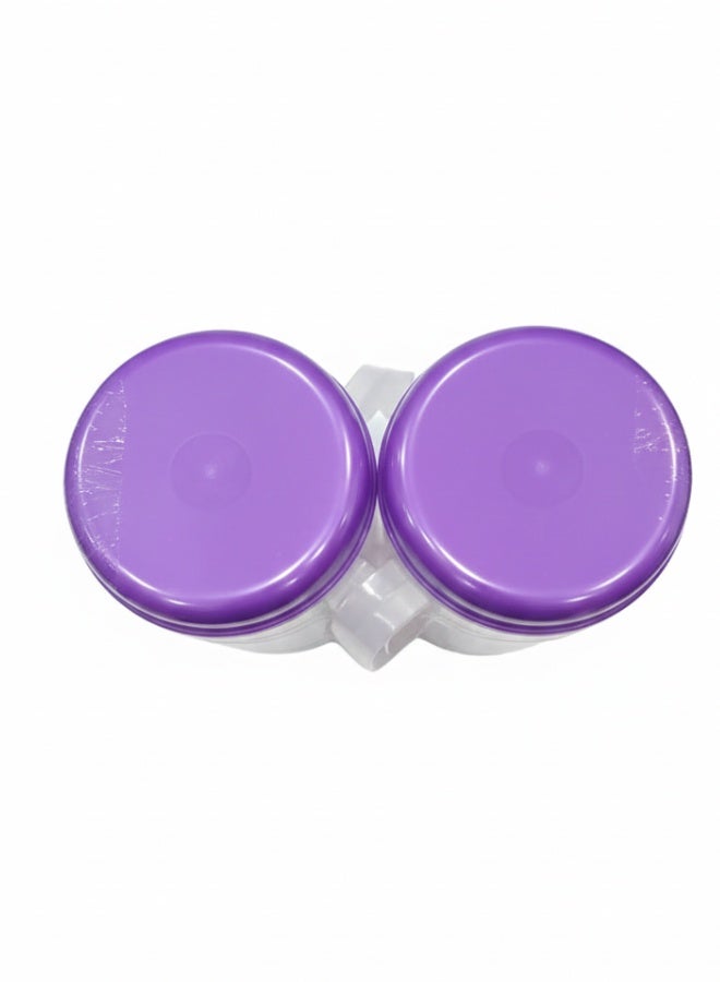 Roomlyne Plastic Water Jugs Pack of 2 Durable Lightweight Pitchers for Everyday Home Use - Image 3