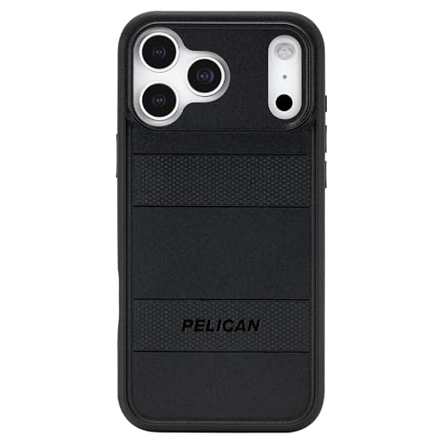 Pelican Protector iPhone 17 Pro Max Case Compatible with MagSafe Rugged Magnetic Phone Case with 16ft MilitaryGrade Drop Protection Heavy Duty Phone Cover for iPhone 17 Pro Max Black - Image 1