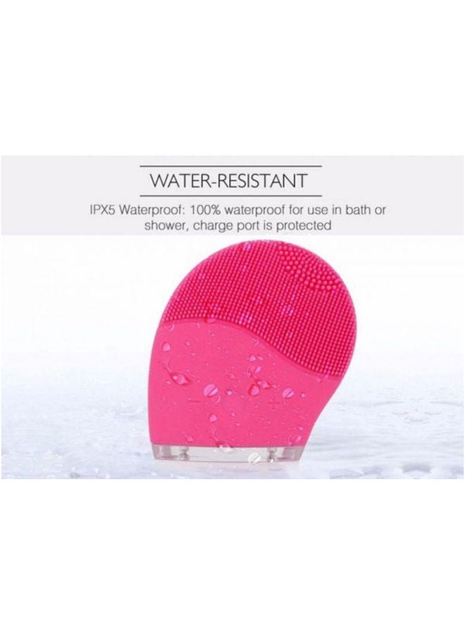 NIBEMINENT Electronic Facial Skin Cleansing Brush Pink - Image 3