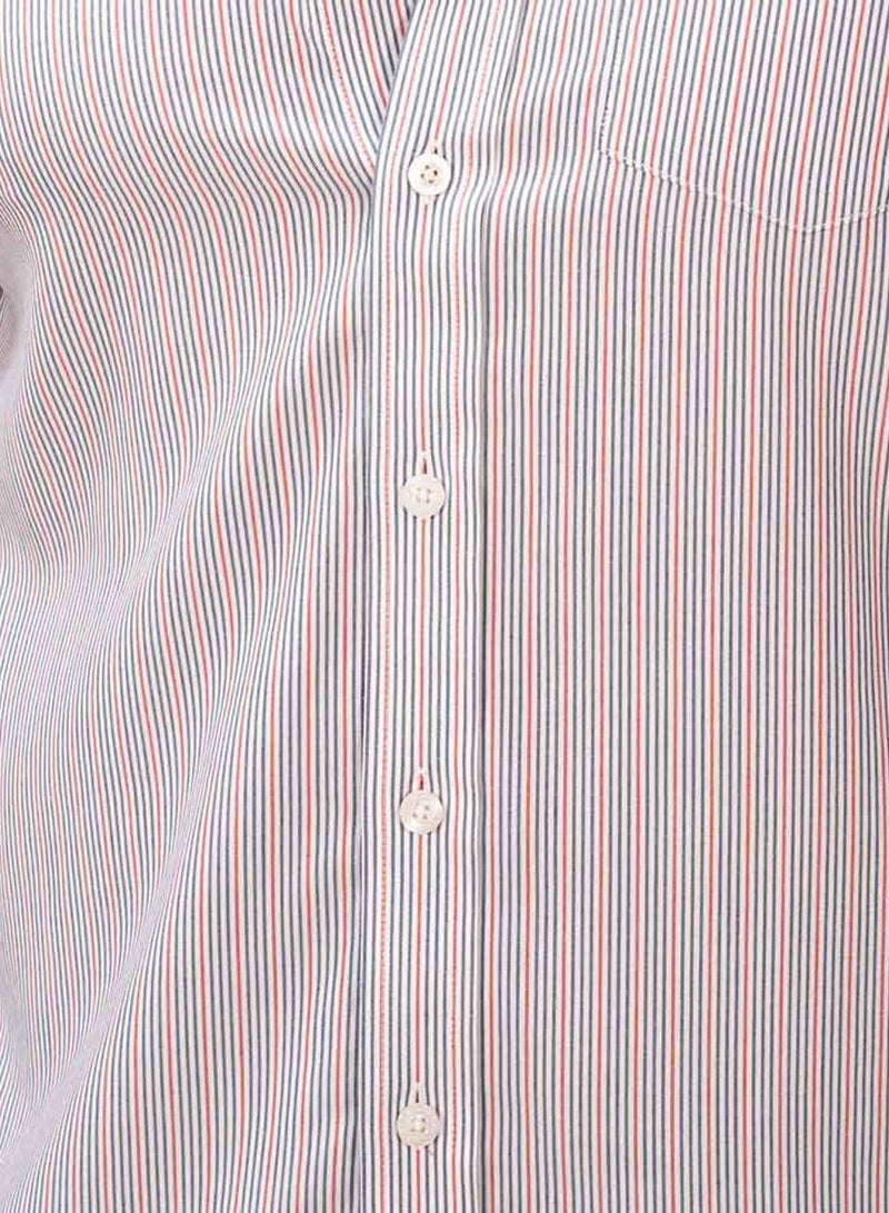 جيوردانو قميص أكسفورد قطني بأكمام طويلة مقاوم للتجعد للرجال - Image 4