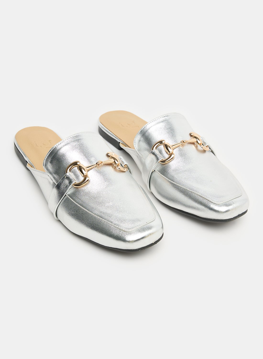 Mania Mules Metallic
