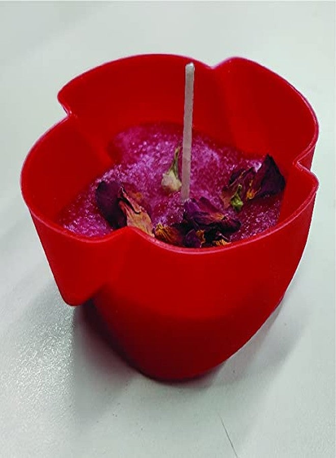 Webby Silicone DIY Scented Rose Candle Making Kit | Steam Learner | Science Experiment Kit | Educational & Learning Activity Toy Kit for Kids, Boys & Girls Age 8+ (Multicolor) - Image 4