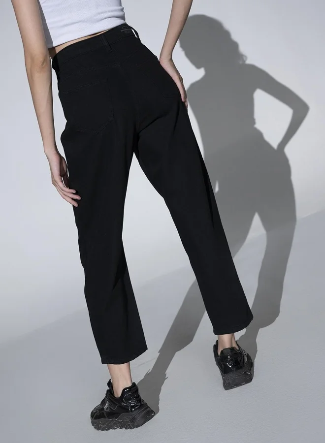 Hubberholme Black Jeans For Women