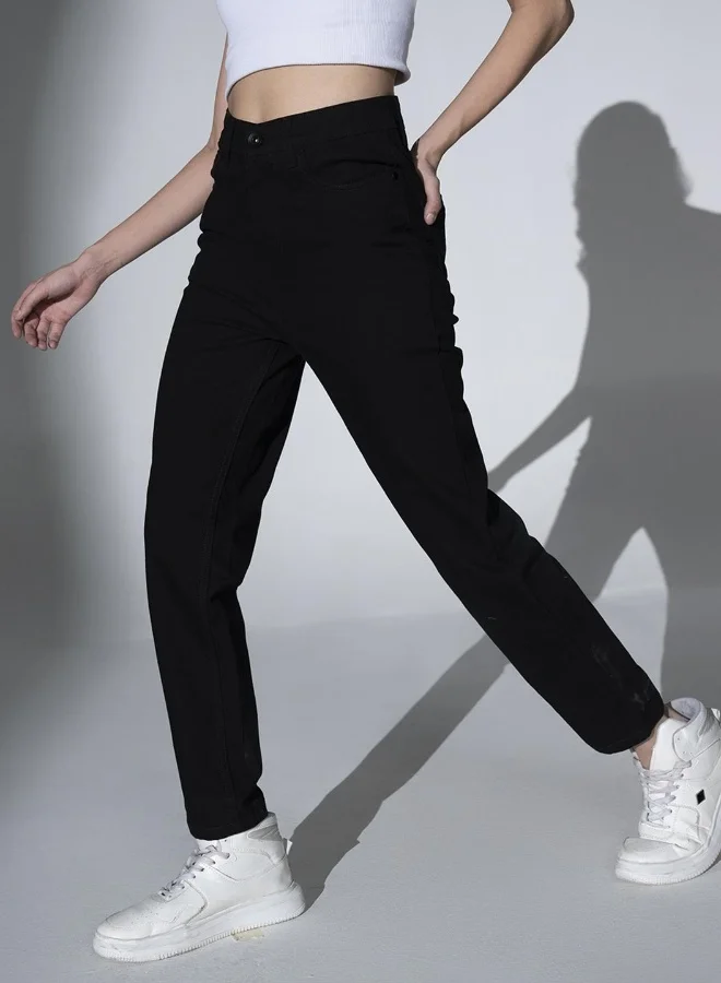 Hubberholme Black Jeans For Women