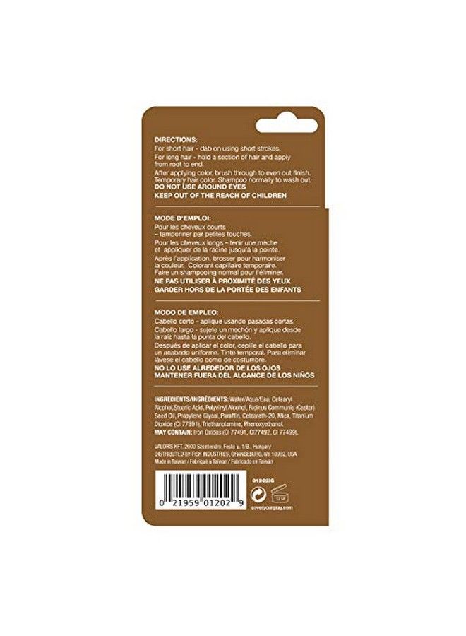 Cover Your Gray Progrowth Hair Touchup With Castor Oil Medium Brown - Image 4