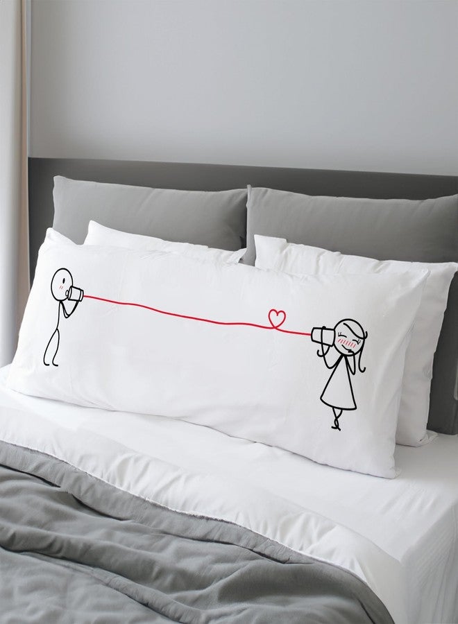 BoldLoft Say I Love You Body Pillowcase-Girlfriend Gift for Valentine's Day Anniversary Wedding Christmas Wife Gifts for Her Body Pillow Cover - Image 3