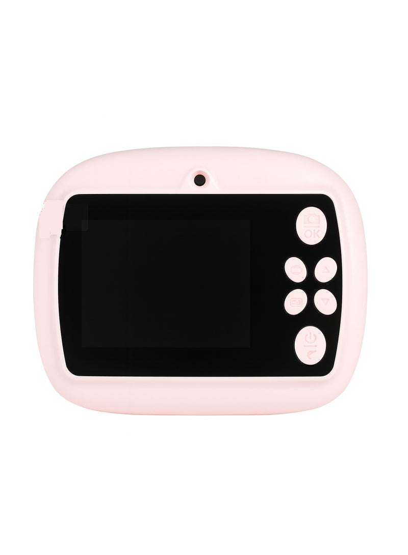 Generic Instant Digital Camera for Kids - High-Quality Video and Photo Capture - Rechargeable Lithium Polymer Battery - Expandable Memory - Safe and Fun Design for Recording Childhood Memories - Pink - Image 2