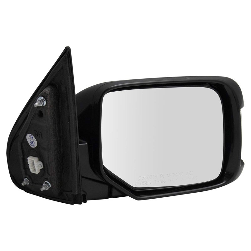 TRQ Right Mirror without Heat with Memory Passenger Side Compatible with 20092015 Honda Pilot HO1321259 HO1321273