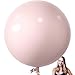 KALOR 36 Inch Giant Light Pink Balloons 6 Pack Large Round Light Pink Latex Balloons for Anniversary Birthday Christmas Wedding Baby Shower Party Decorations - Image 2