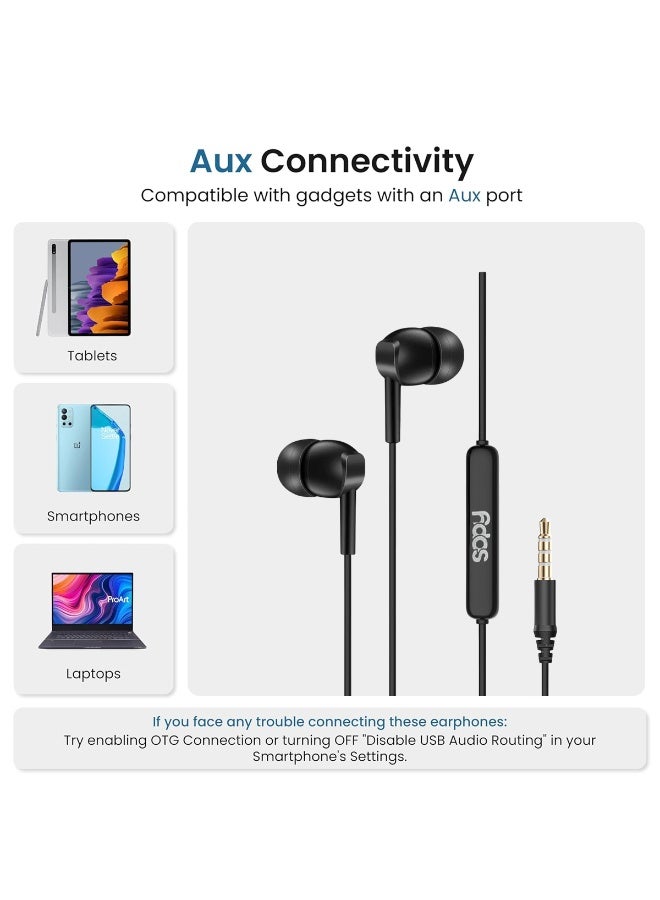 Sopy SP-301 Wired Earphones: Immerse Yourself in High-Fidelity Audio with 10mm Deep Bass Drivers, Ergonomic Semi-In-Ear Comfort, and a Clear HD Microphone for Professionals and Students Alike - Image 4