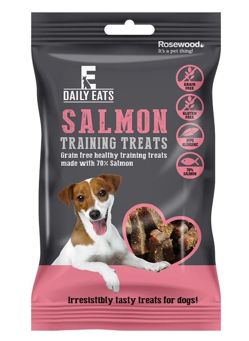 Rosewood Daily Eats Salmon Training Dog Treats 100g - Image 1