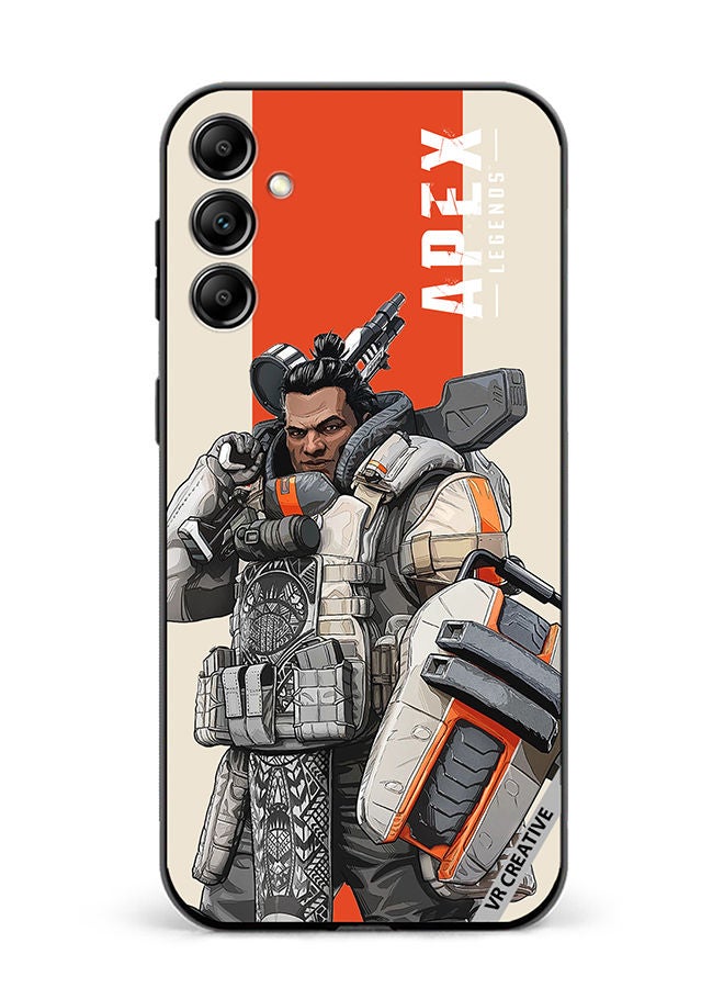 VR CREATIVE Protective Case Cover For Samsung Galaxy A14 5G/A14 Apex Legends Gibby Design Multicolour - Image 1
