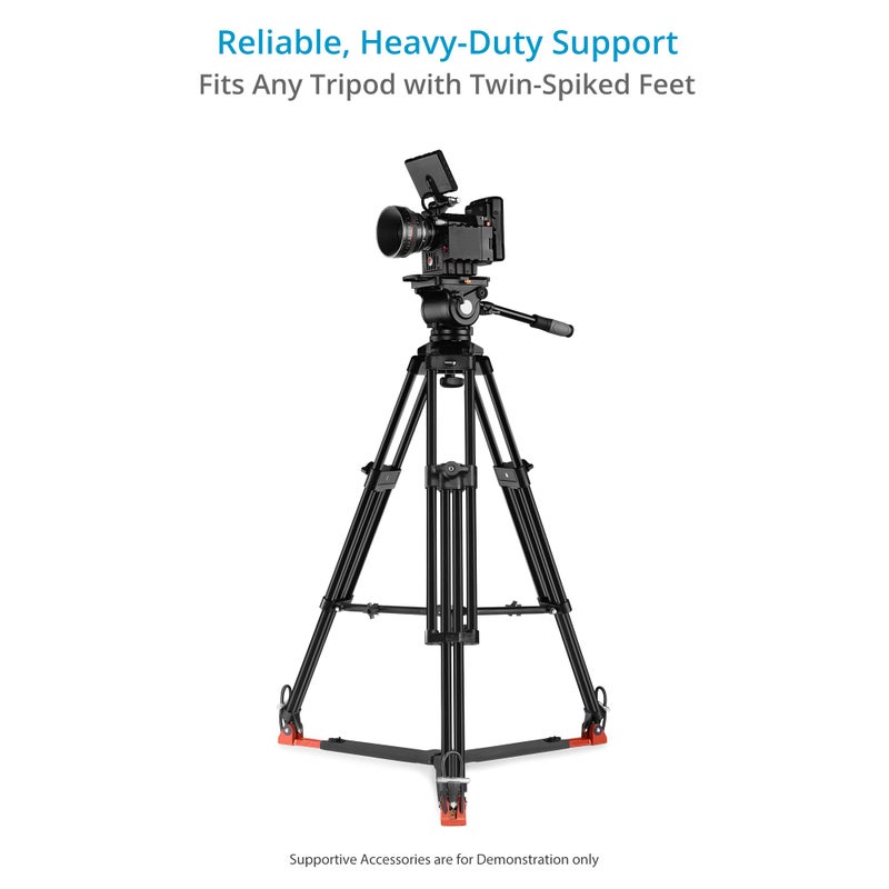 PROAIM Heavy-Duty Ground Spreader V1 for Twin Spiked Feet Camera Tripods. 13.8 to 22.8" Adjustable Radius. Payload up to 90kg/209lb(P-RBSP-V1) - Image 2