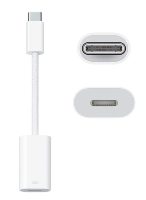 Lightning to Type C Adapter Cable iPhone to Type C Converter External Adapter Compatible with iPhone and Android Dual Audio and Charging Output with Type C Port Galaxy Adapter Audio Output Device Charging Adapter Type C Output Type C Converter iPhone Adapter Headphone Adapter Charging Adapter External Accessory for iPhone External Accessory for Galaxy