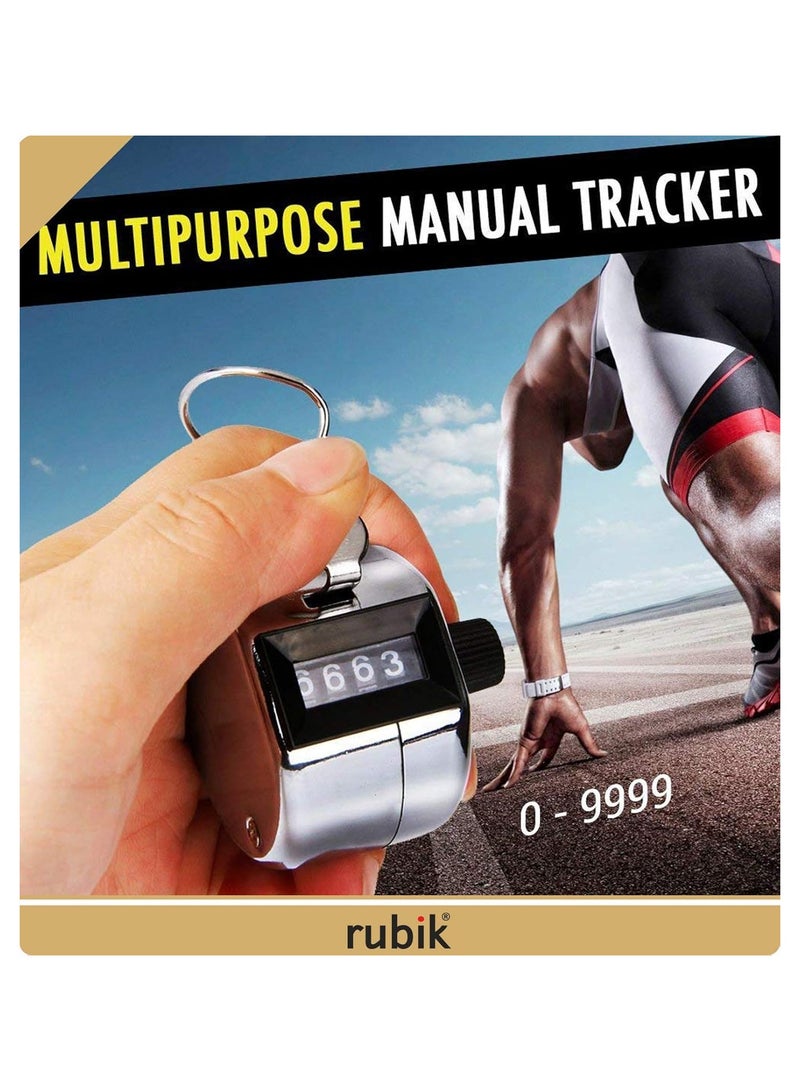 Bukela Handheld Mechanical Clicker, Silver, Pack of Tw  - Image 3