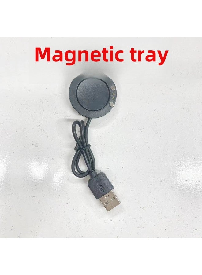 Smart Watch/smart Bracelet Charging Line Wireless Charging/magnetic Attraction/buckle Seat Charging-Color:Magnetic Pallet Charger  - Image 1