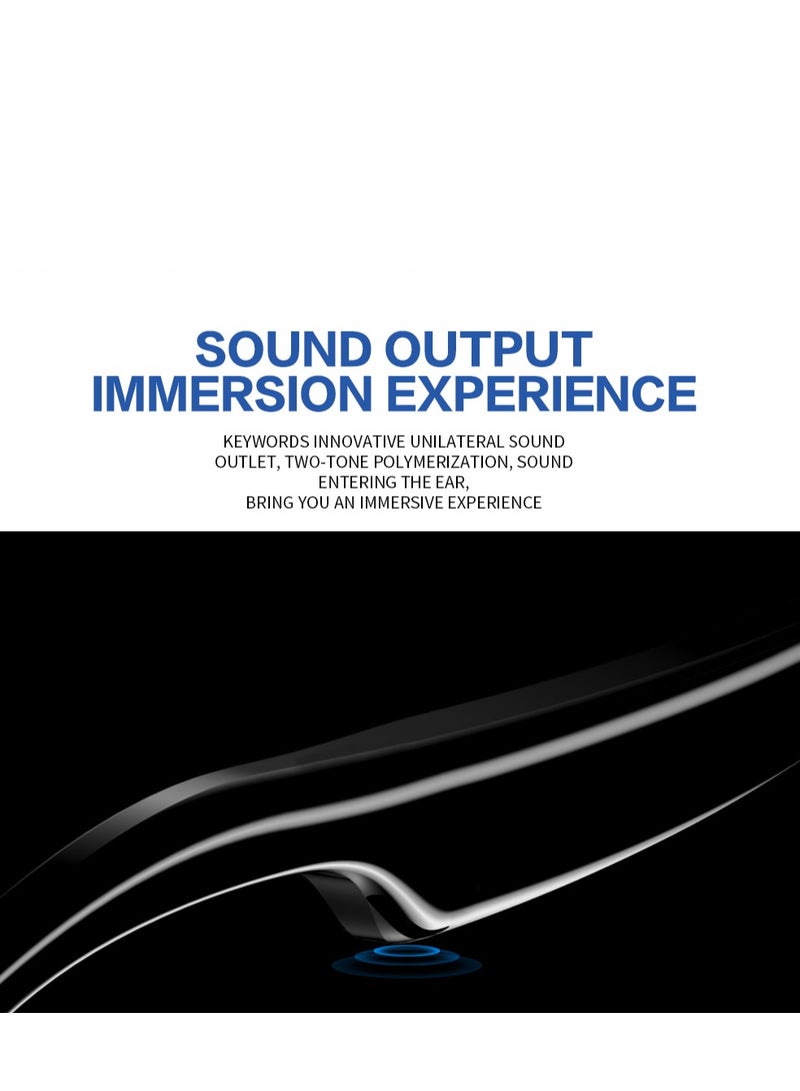 جولف لينك نظارات ذكية MZ08 بلوتوث مكبر صوت لاسلكي سماعة رأس نظارات نظارات ذكية موسيقى نظارات شمسية سوداء - Image 3