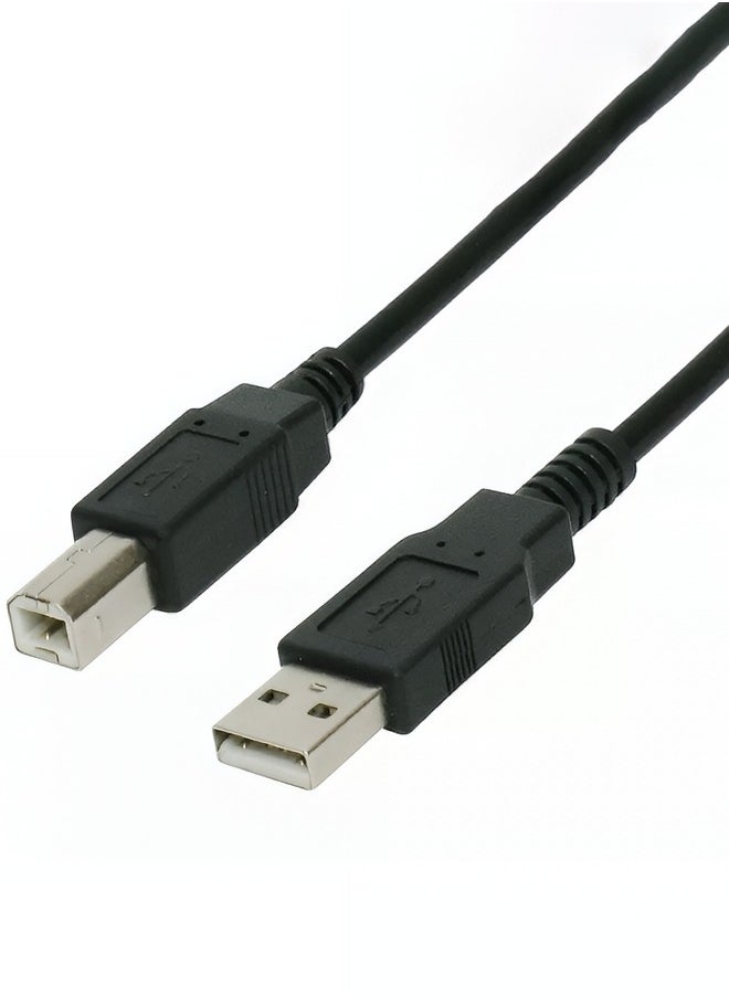 Taimi Printer Cable USB-A to USB-B For Connecting Computer to Printer 10 Meters - Black  - Image 1
