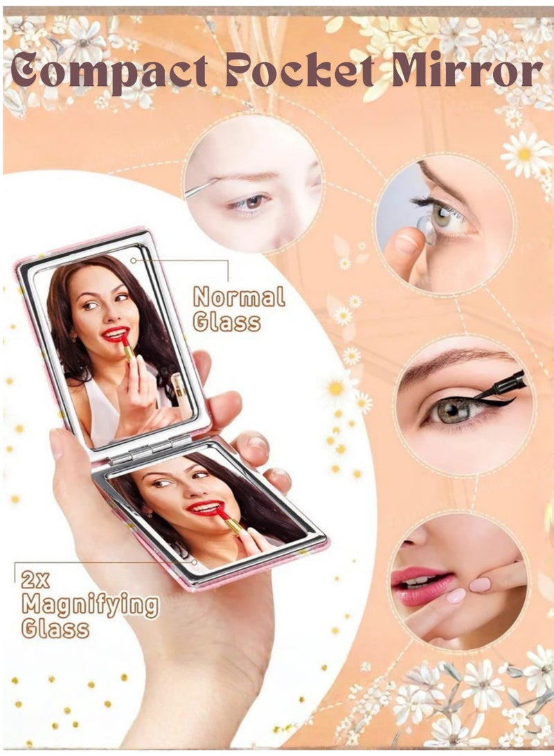 مرآة جيب لابوبو صغيرة قابلة للطي لتصحيح المكياج 5 - Image 4