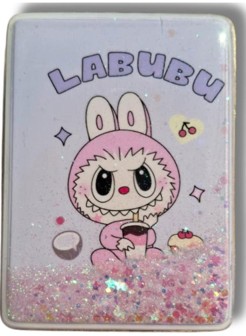 Folding Labubu Compact Pocket Mirror For Makeup 5 - Image 2