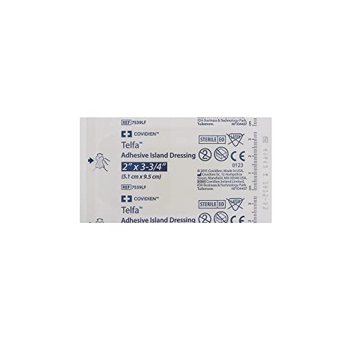 COVIDIEN 7540 Dressing Telfa Island Wound LF St Gauze 4x5 White Adhesive 25 Per Box Part No. 7540 by- Kendall Company - Image 4