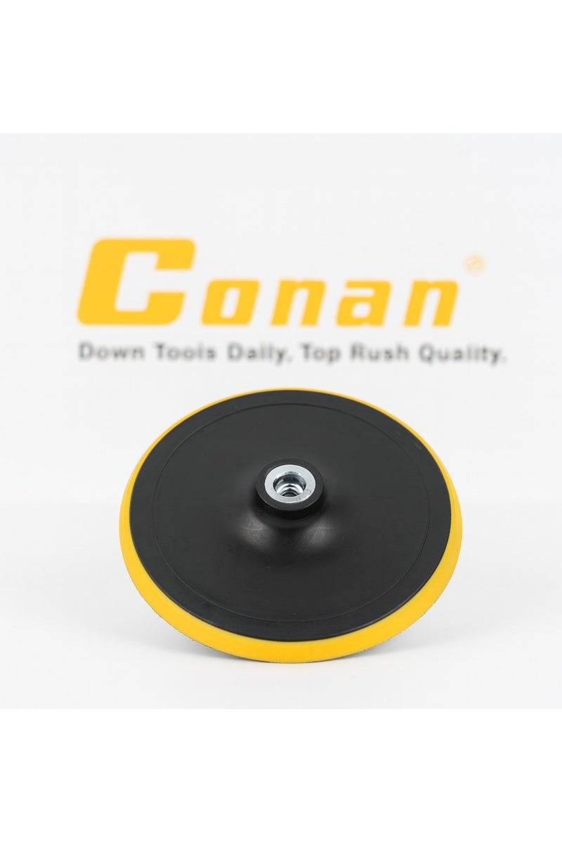 كونان قاعدة بلاستيكية مع فلكرو 7 بوصة لتلميع وصنفرة الأسطح – Conan COPF1808 - Image 1