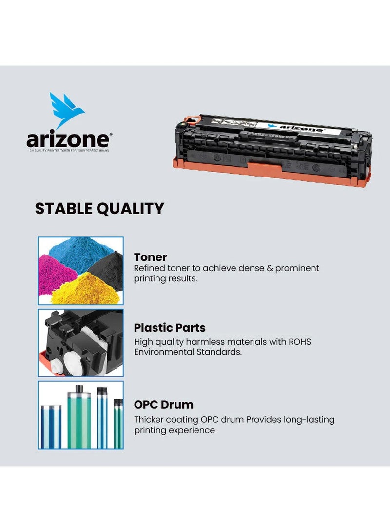 arizone Toner Cartridge 85A CE285A Suitable for HP LaserJet Pro M1132 M1210 M1212nf M1214nfh M1217nfw P1100 P1102 P1109w P1005 P1006 P1102W Black - Image 2