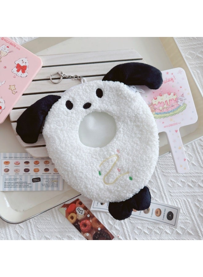 Clothes Only] Labubu Doll Clothes 17cm Labubu Baby Clothes Year And Sweatshirt Crawling Clothes Jeans-Specifications:10cm-Color:Crispy Sleeping Bag White Dog