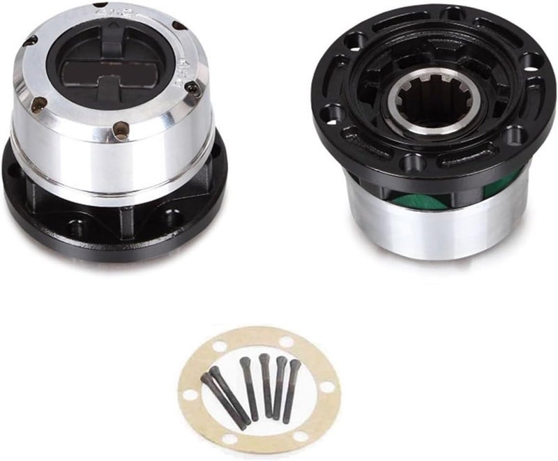 Wivplex 2 Pieces Steel 10 Teeth Free Wheel Locking Hub - Image 1