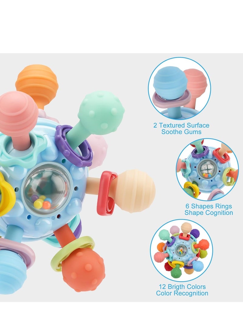 general Baby Montessori Sensory Toys,Food Grade Teething Toys for Babies,Newborn Infant Learning Developmental Toys Gifts for Boys Girls - Image 3